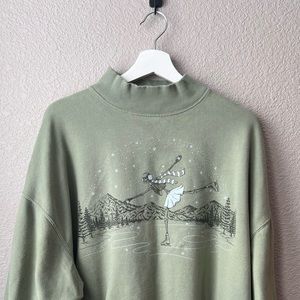 American Eagle Skating Skeleton Sweatshirt, size XL